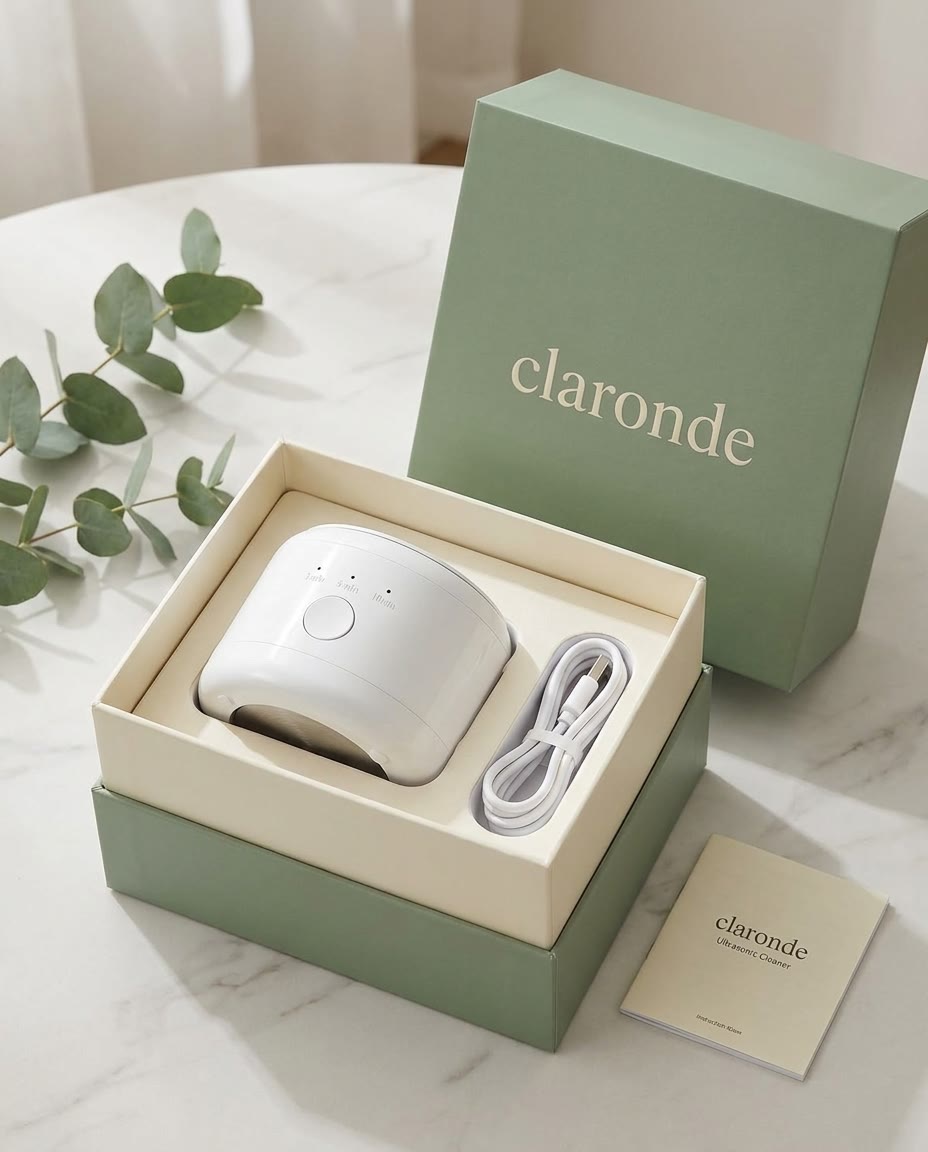 Claronde — Nettoyeur à ultrasons pour dentier